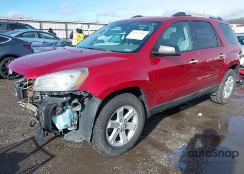 2013 GMC Acadia Sle-2 from USA, damaged, VIN 1GKKVPKD1DJ155602